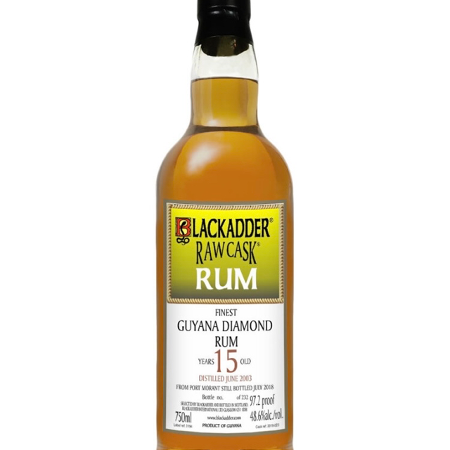 BLACKADDER GUYANA DIAMOND RUM 15YO