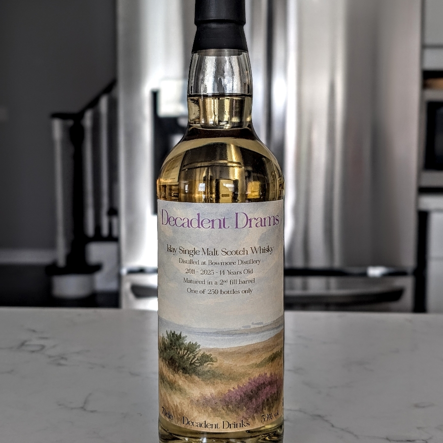 Decadent Drams Bowmore 2011 14 Year Single Malt Scotch Whisky