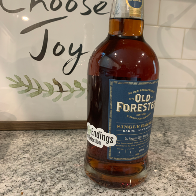 Old Forester Single Barrel (Hoppy Endings)