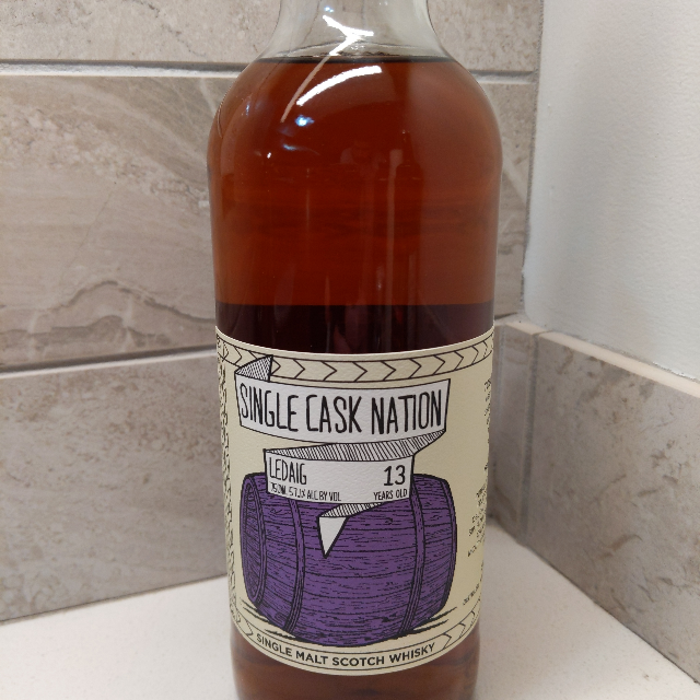 Single Cask Nation Ledaig 13