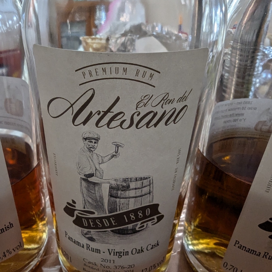Artesano Panama Rum - Virgin Oak Cask - 2011 - Cask No. 376-20
