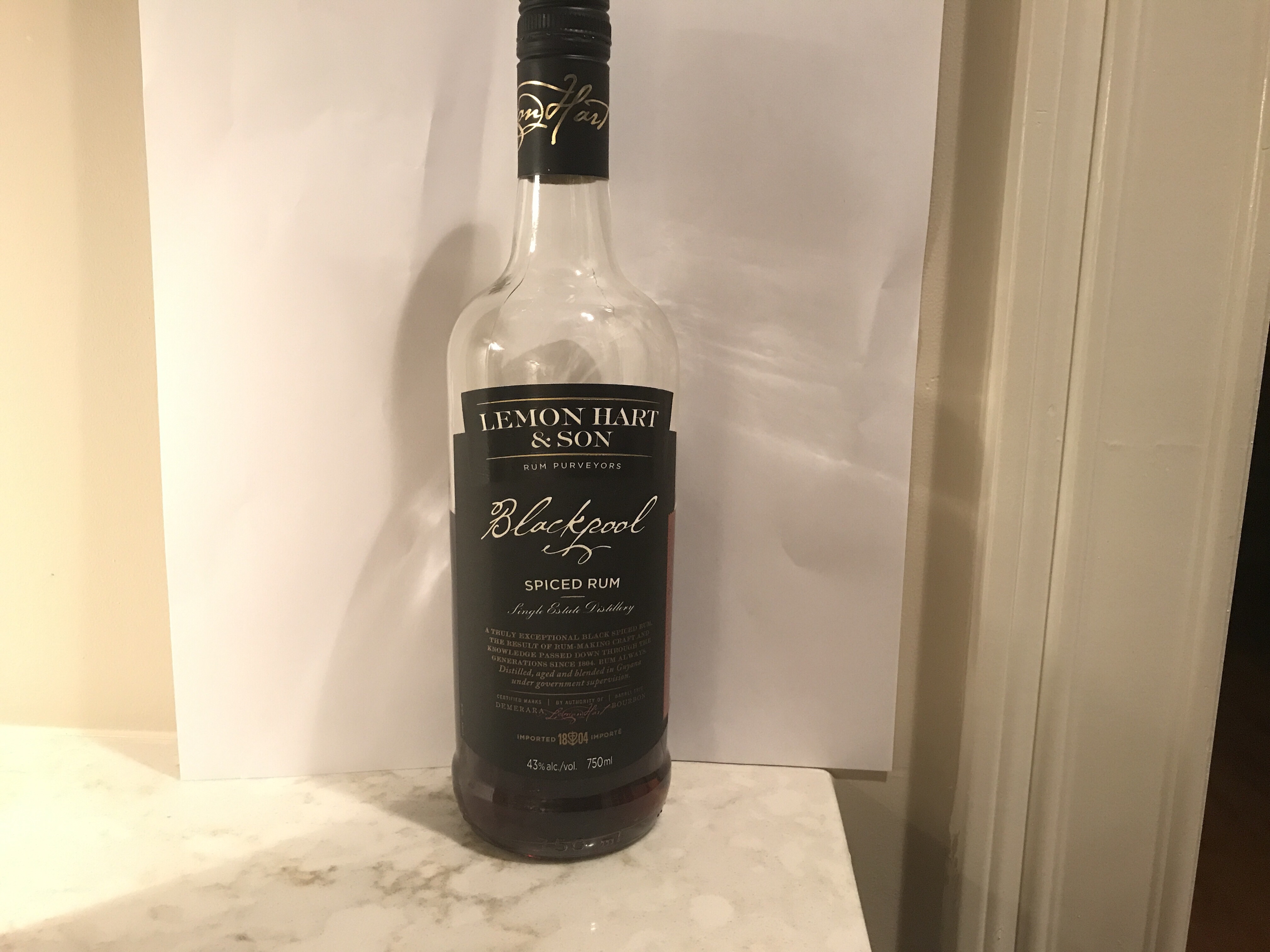 Lemon Hart & Son Blackpool Spiced Rum