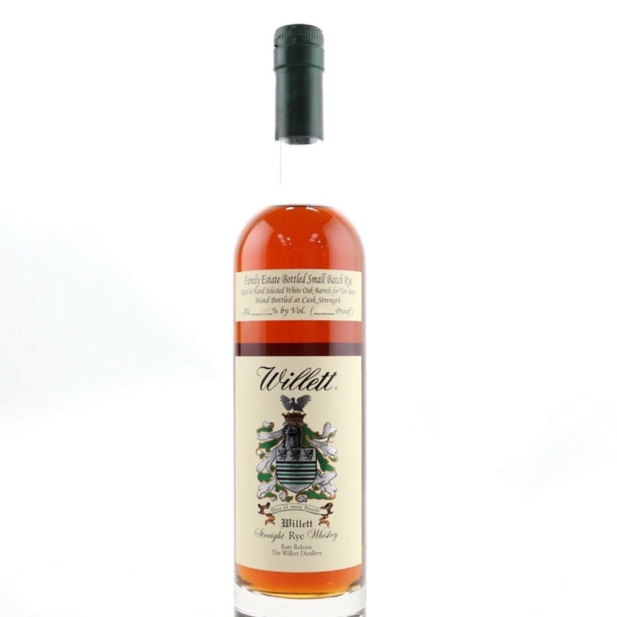Willett Family Estate 10 Year Old Small Batch Rare Release Cask Strength Straight Rye Whiskey #2368