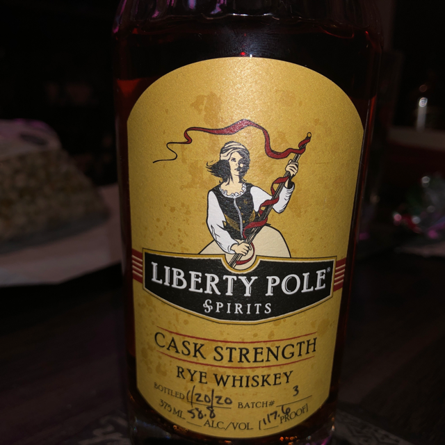 Liberty Pole Cask Strength Rye Whiskey