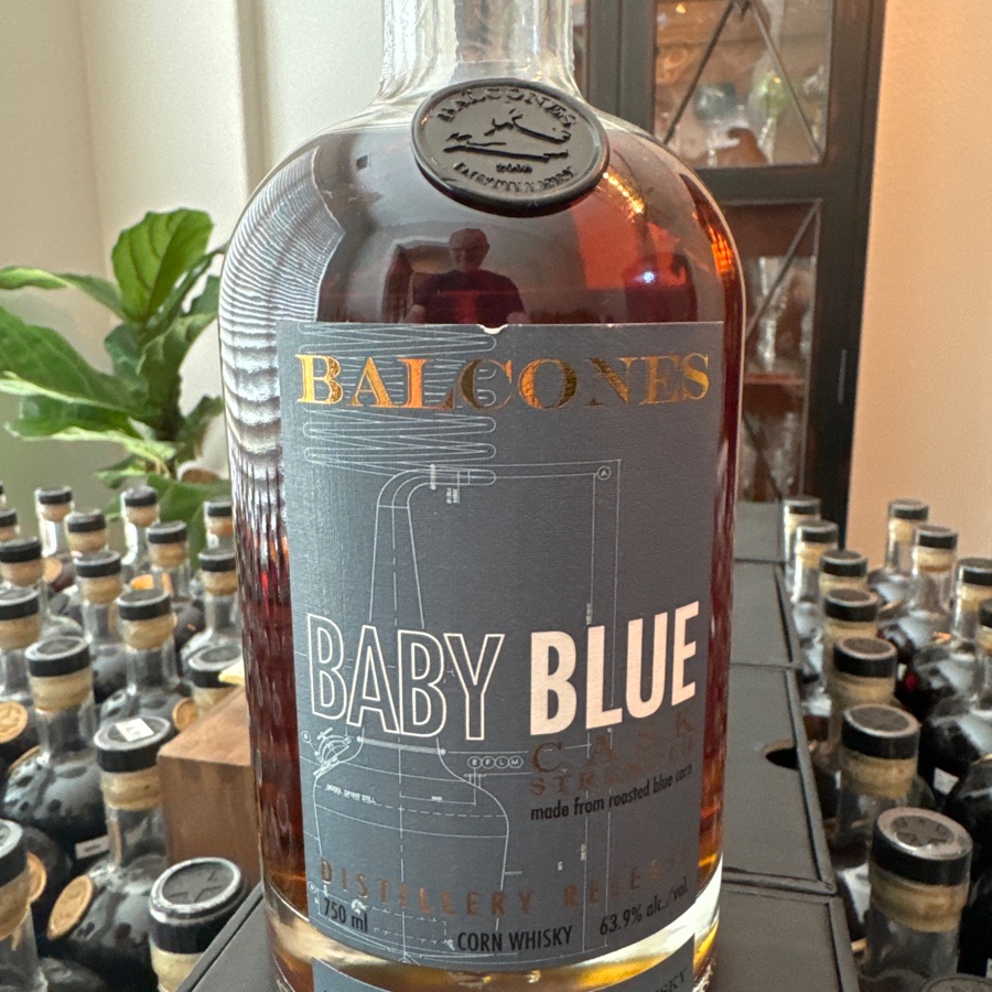 Balcones Baby Blue Cask Strength - Bottle 443/472 - 10/14/16