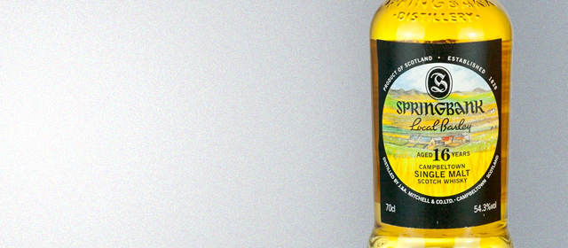 Springbank 16 Year Local Barley