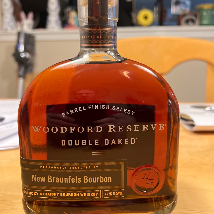 Woodford Reserve Double Oaked (Tater Derby by New Braunfels Bourbon)