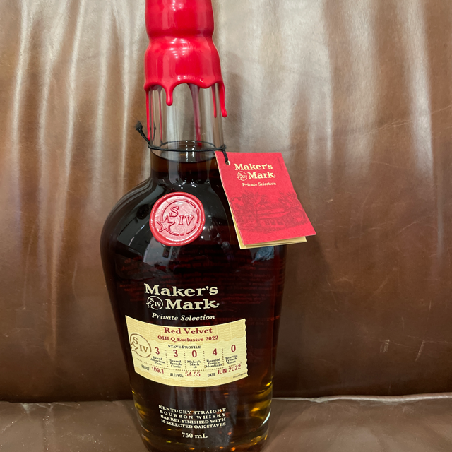 Maker's Mark Private Selection Red Velvet