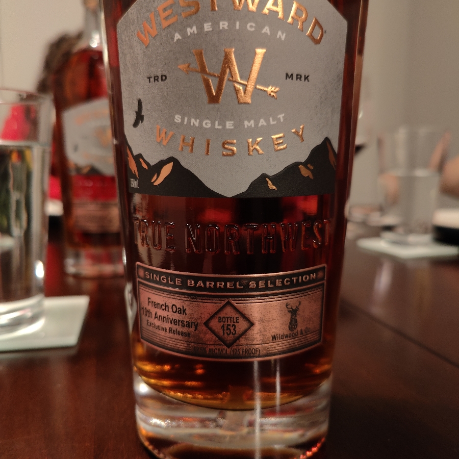 Westward Whiskey French Oak 10th Anniversary