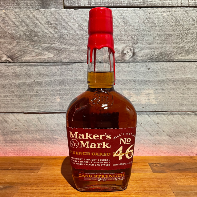 Maker's Mark Bill's Recipe No46 French Oaked Staves Cask Strength