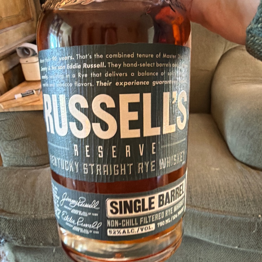 Russell's Reserve Single Barrel Rye