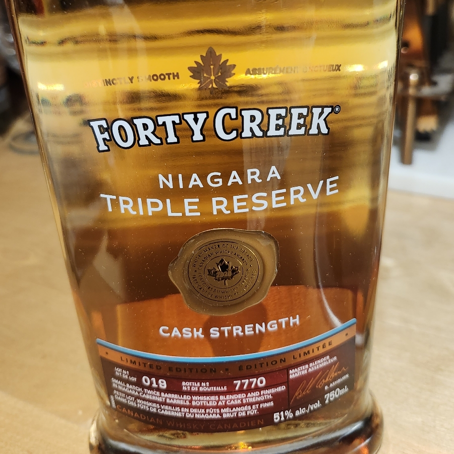 Forty Creek Niagara Triple Reserve