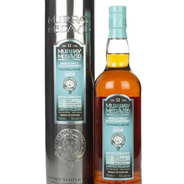 Craigellachie 2008 12 Year Benchmark - Cask 900365/366/367 (Murray McDavid)
