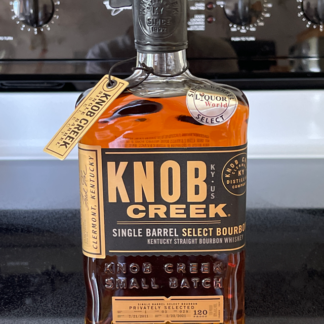 Knob Creek Single Barrel Select 10 Year