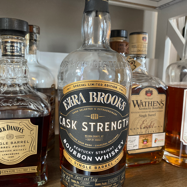 Ezra Brooks Cask Strength "Sweet and Easy"