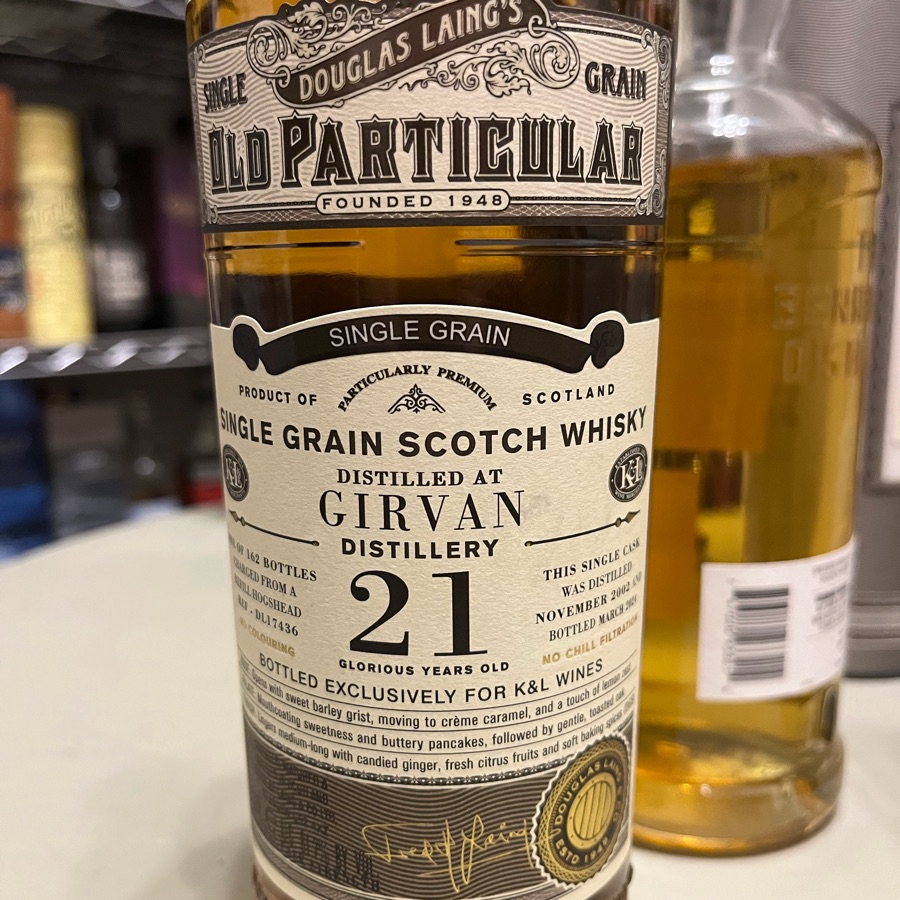 Girvan 2002 21 Years (Old Particular - K&L Wines)