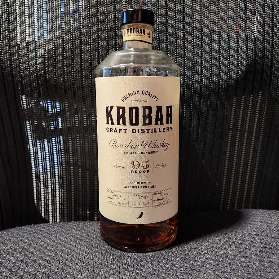 Krobar Craft Distillery Bourbon Whiskey