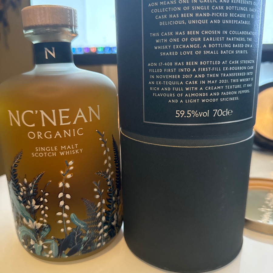 Nc'Nean Aon Single Cask Bottling - Cask 17-408