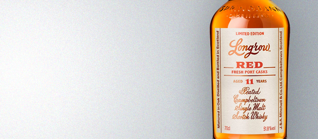 Longrow Red 11 Year Fresh Port Casks