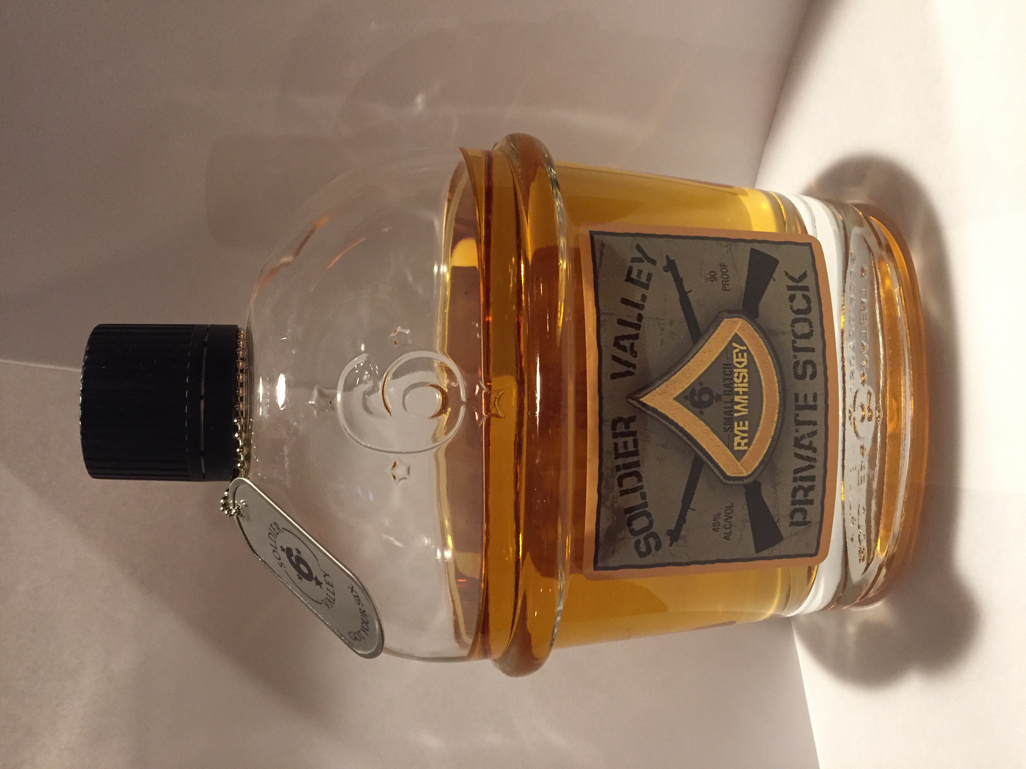 Soldier Valley Rye Whiskey Private Stock
