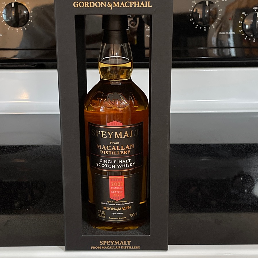 Gordon & Macphail Speymalt 19 year Macallan 2003