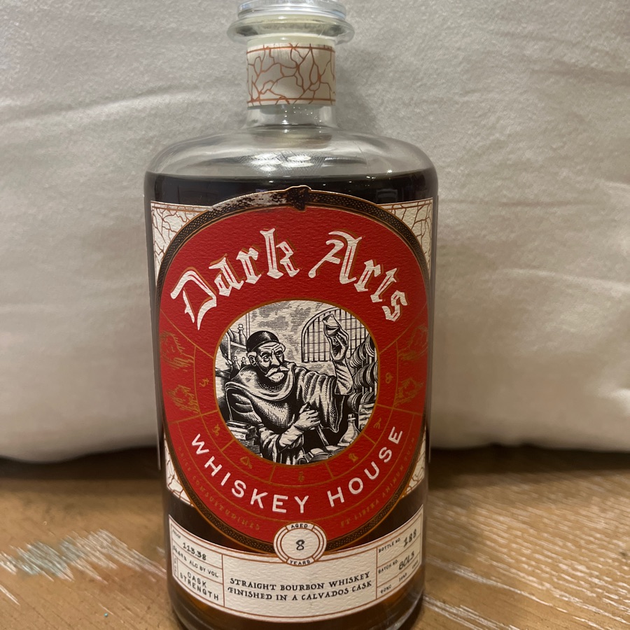 Dark Arts Straight Bourbon Whiskey Finished In A Calvados Cask