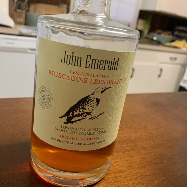 John Emerald Muscadine Lees Brandy