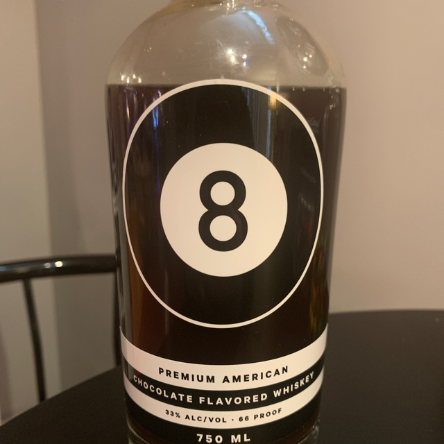 8 Ball Chocolate Flavored Whiskey