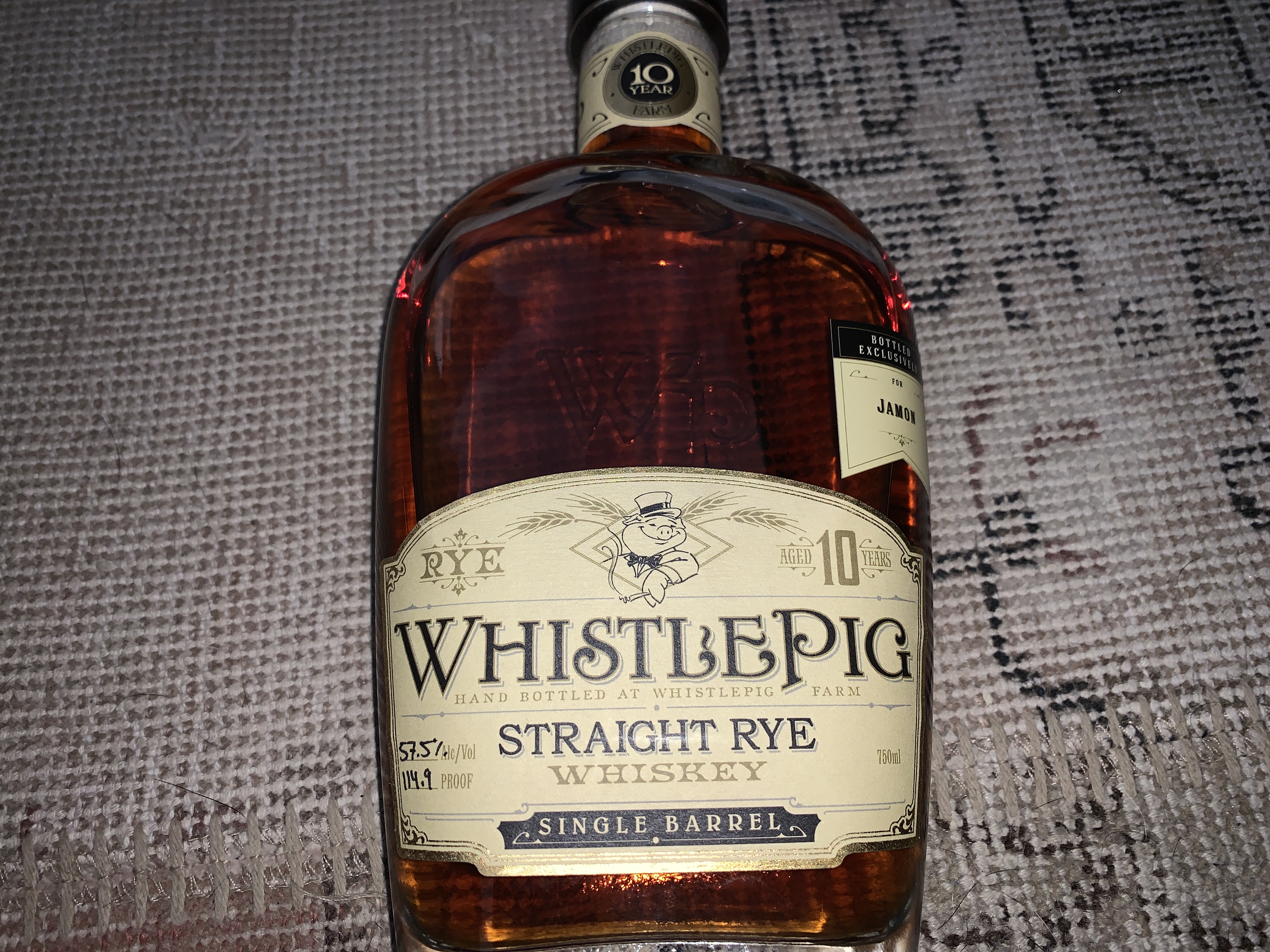 Whistlepig Single Barrel (Jamon)