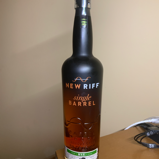 New Riff Single Barrel Rye (16-9078)