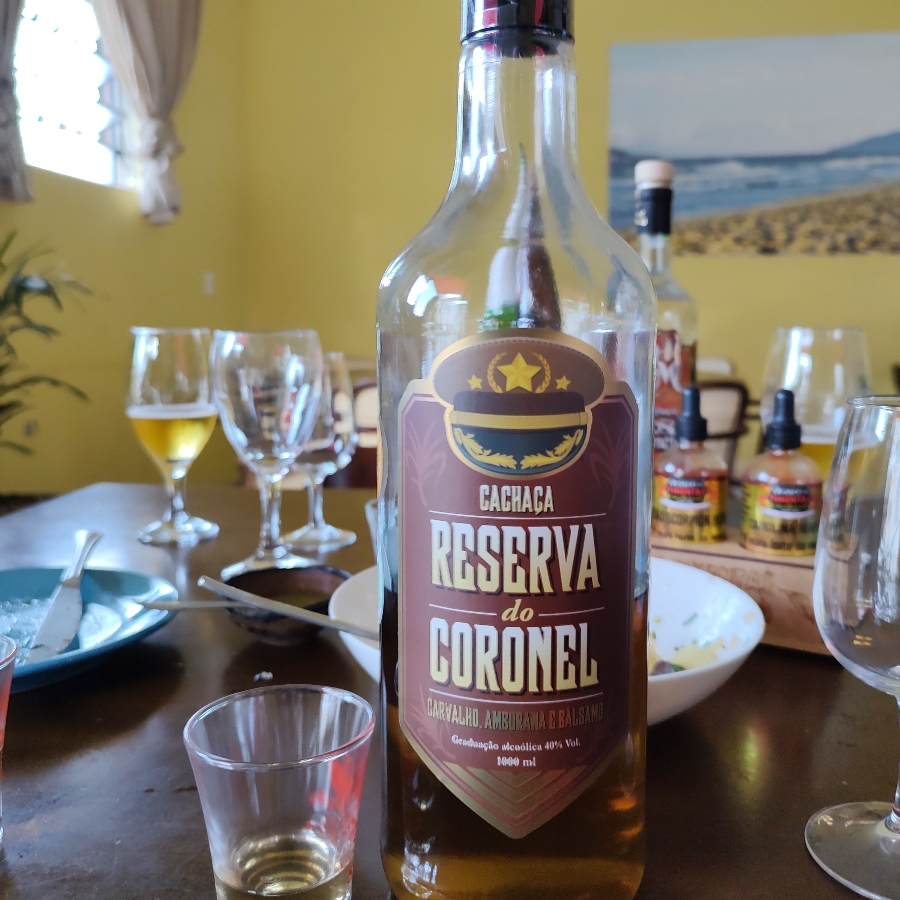 CACHAÇA RESERVA DO CORONEL CARVALHO AMBURANA BÁLSAMO