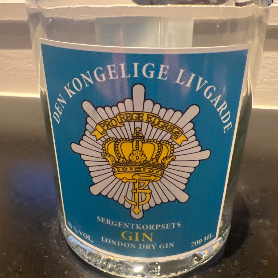 Den Kongelige Livgarde
Sergentkorpsets Gin