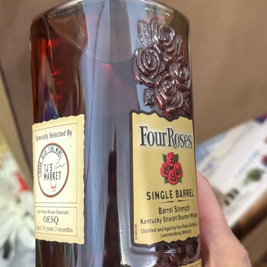 Four Roses Single Barrel Barrel Strength Private Select - OESQ WH FS, Barrel 13-2A TJ's Market