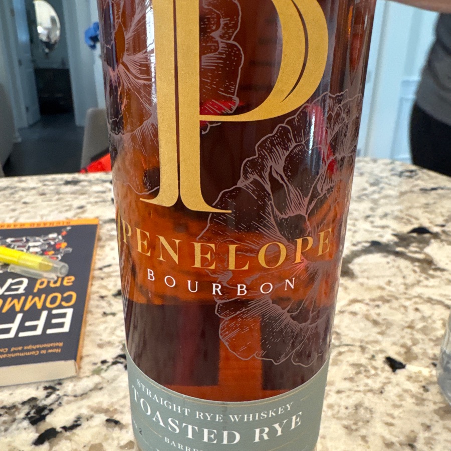 Penelope Bourbon Straight Toasted Rye "Char 2 Heavy Toast"