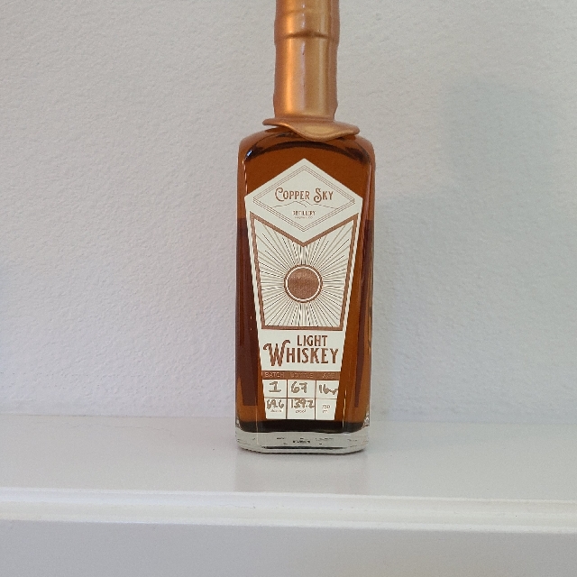 Copper Sky Light Whiskey 16 Year