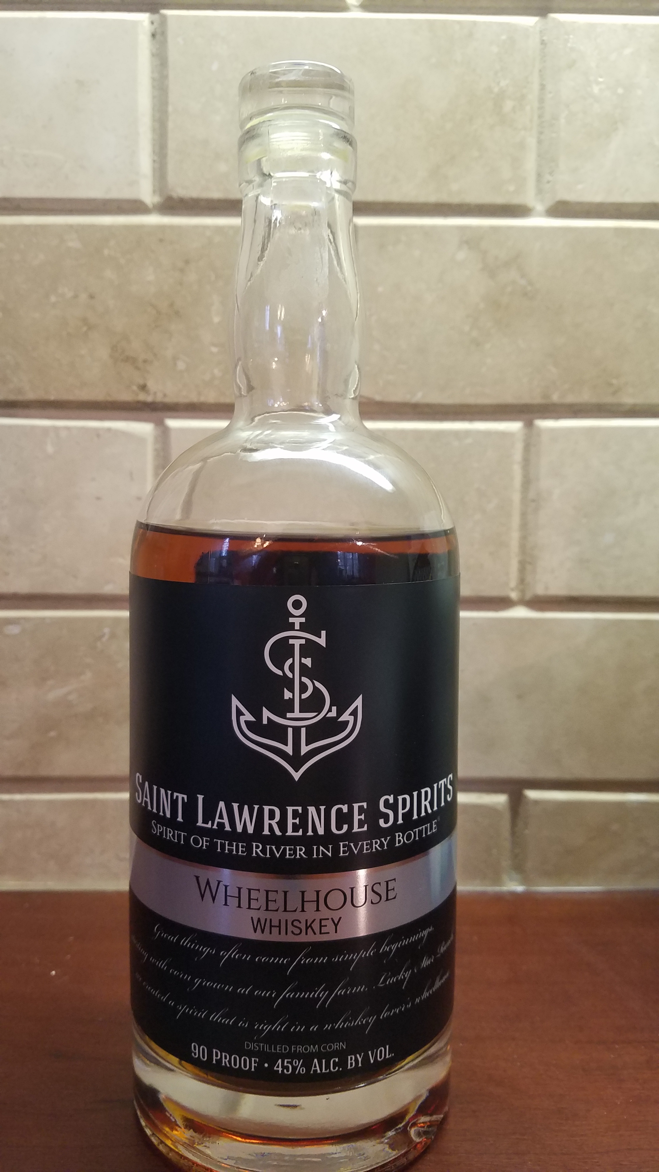 Saint Lawrence Wheelhouse Whiskey