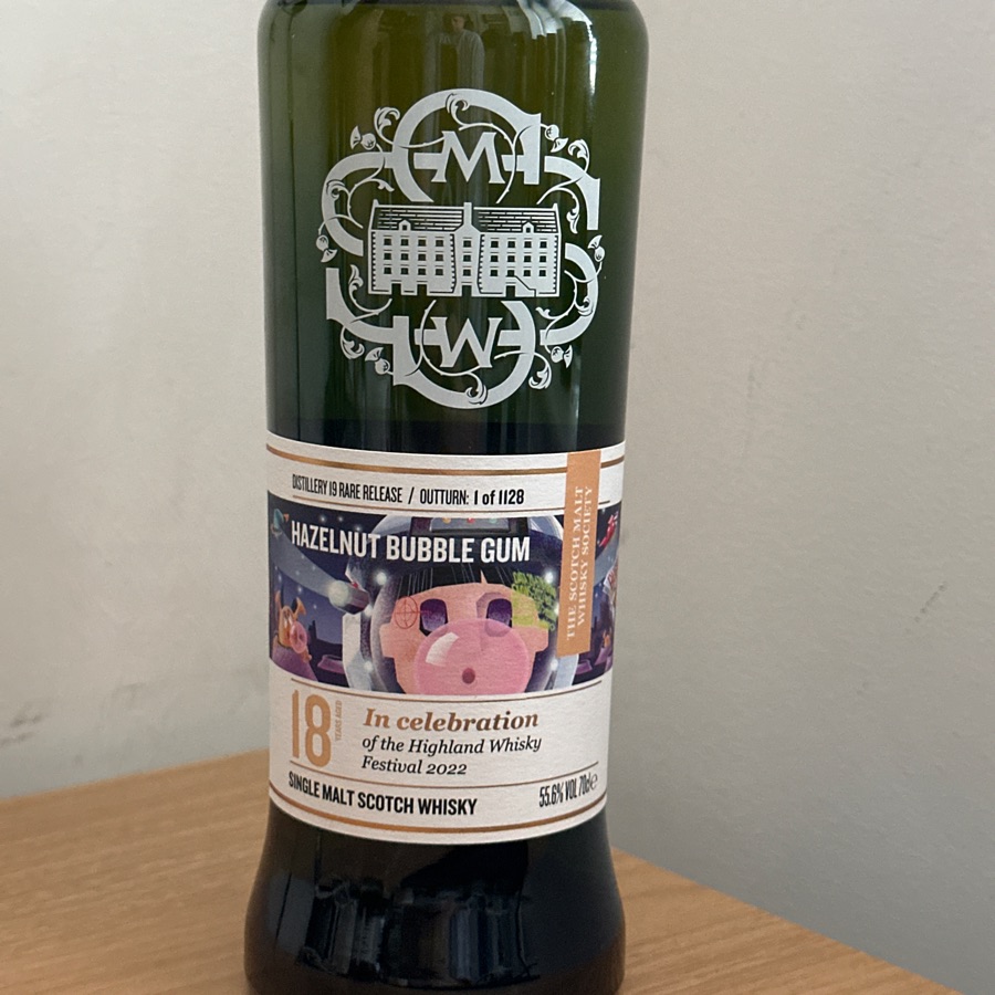 SMWS Hazelnut Bubble Gum (Glen Garioch)