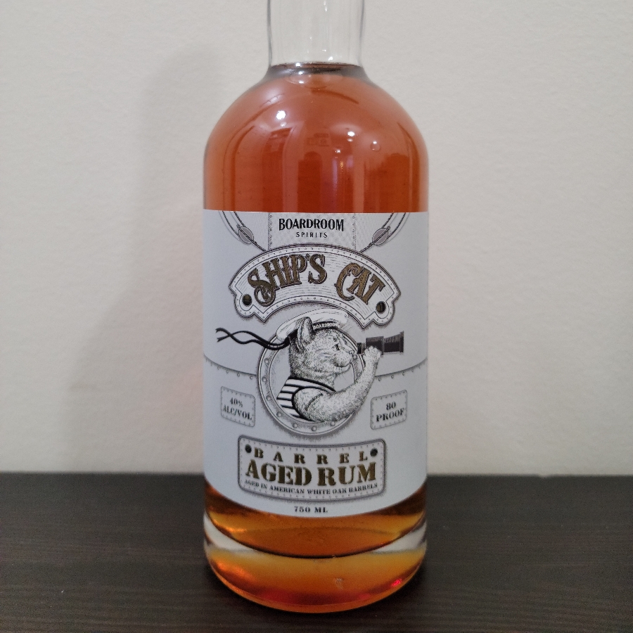 Boardroom Spirits Ship's Cat Barrel Aged Rum