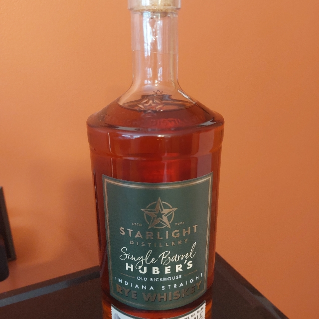 Starlight Single Barrel Huber's Old Rickhouse Rye (CWBS Phil's Wild Ryed)