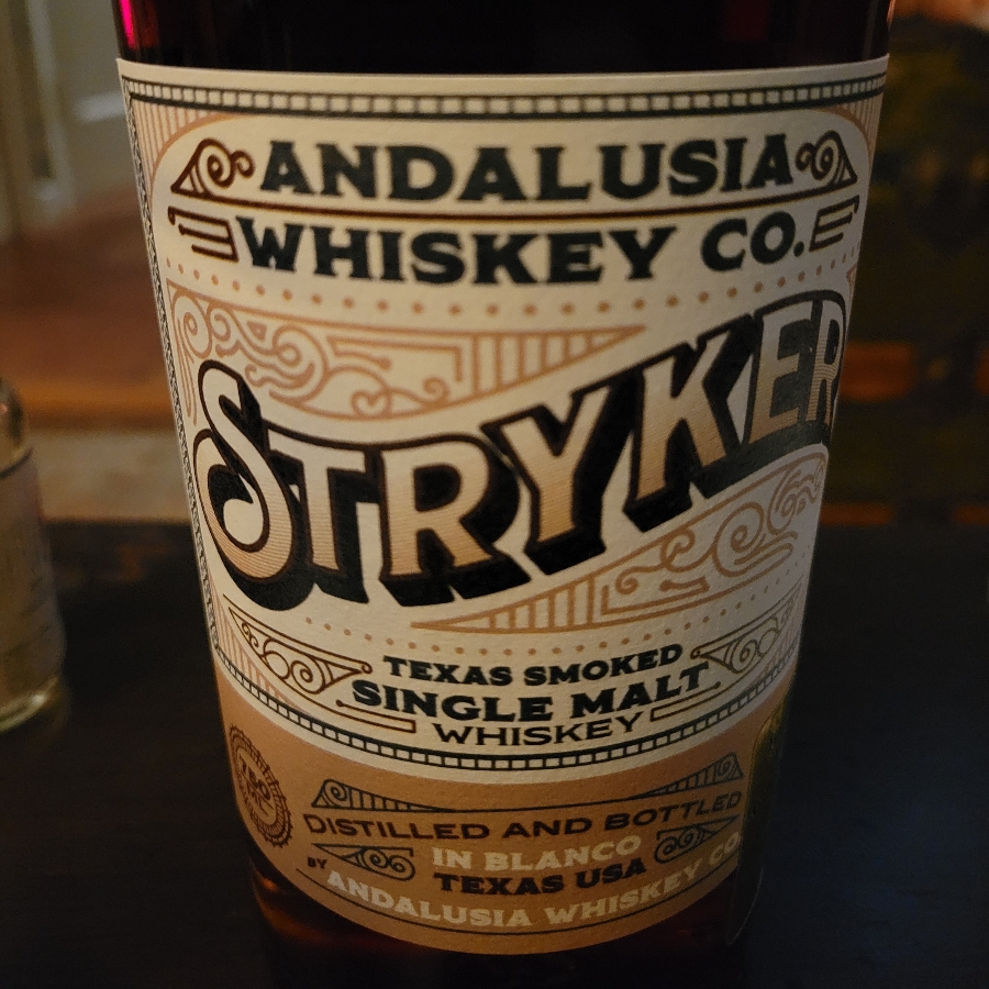 Andalusia Stryker Texas Smoked Single Malt Whiskey Ex-Port Cask