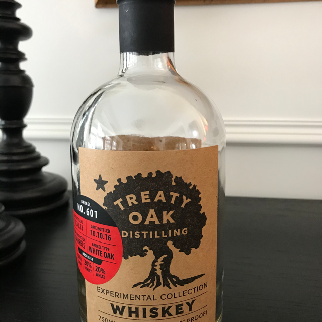 Treaty Oak Distilling Experimental Collection