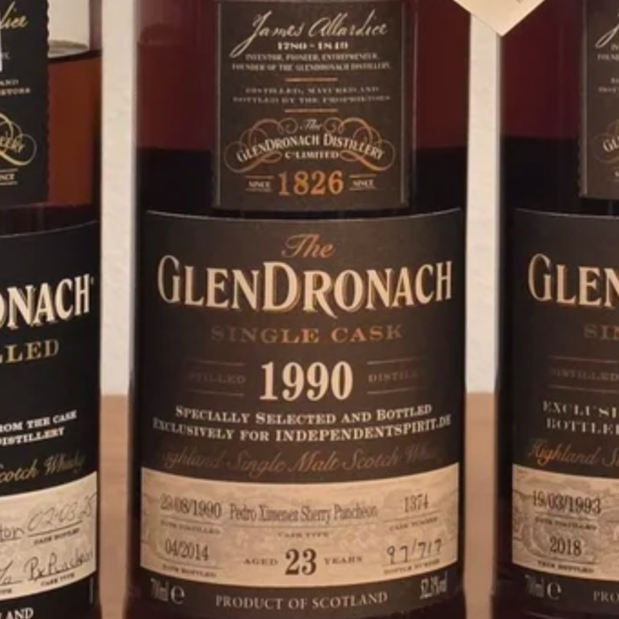 Glendronach 1990 23 Years Cask #1374 (Independent Spirits Germany)