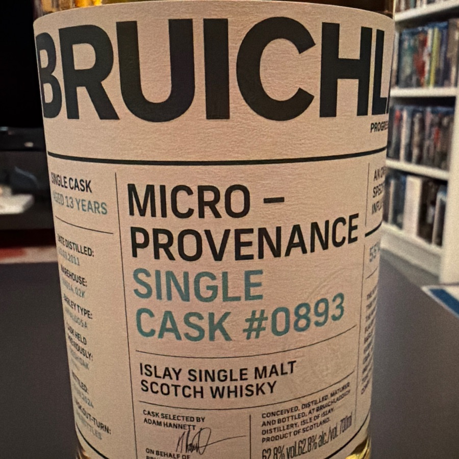 Bruichladdich Micro-Provenance Single Cask #0893