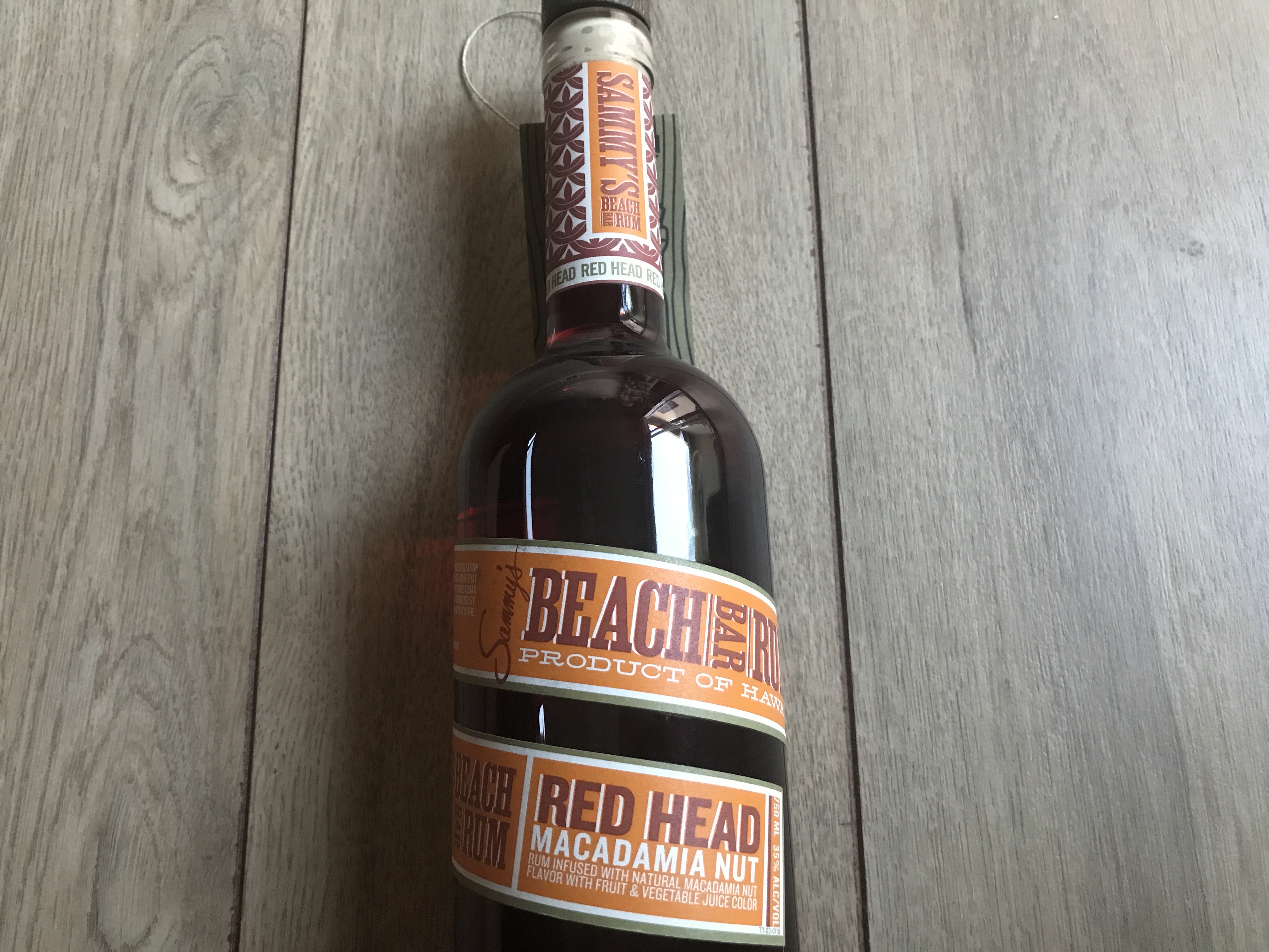 Sammy's Beach Bar Rum Red Head Macadamia Nut