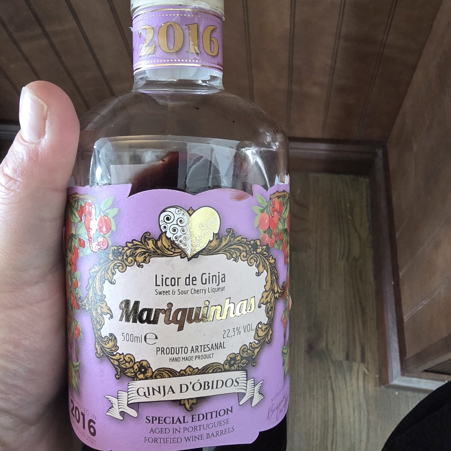 mariquinhas Licor de Ginja Special Edition Aged in Fortified Wine Barrels