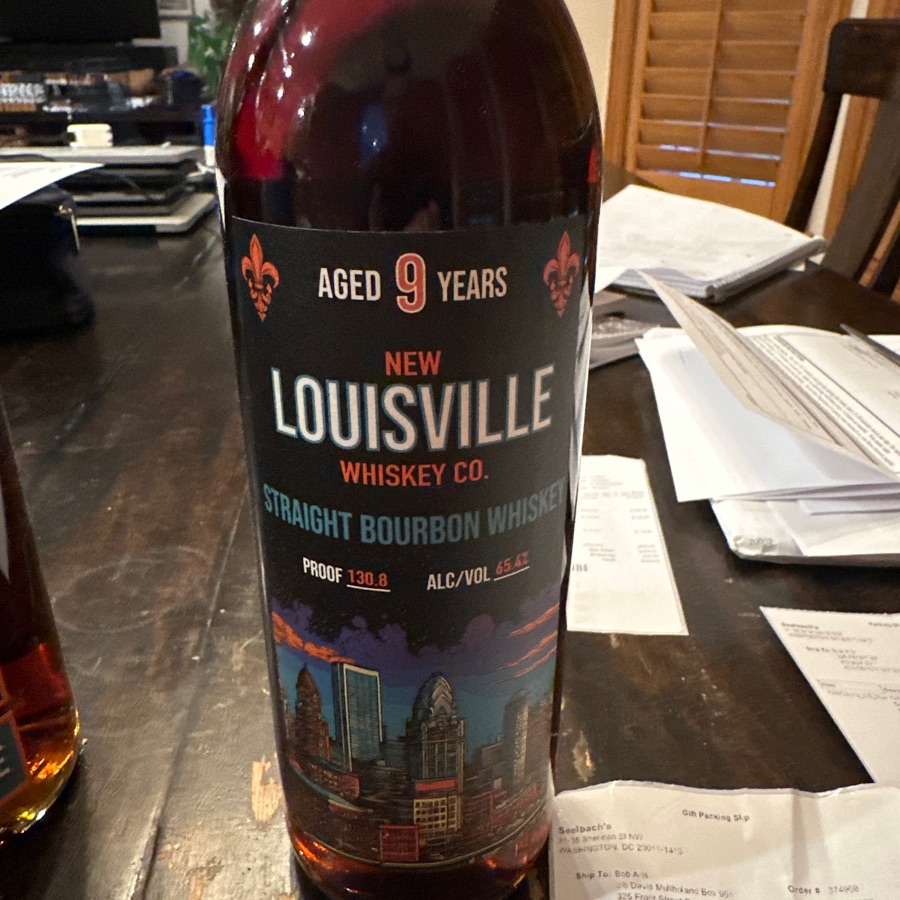 New Louisville Whiskey Co Straight Bourbon Whiskey Single Barrel Cream Daddy