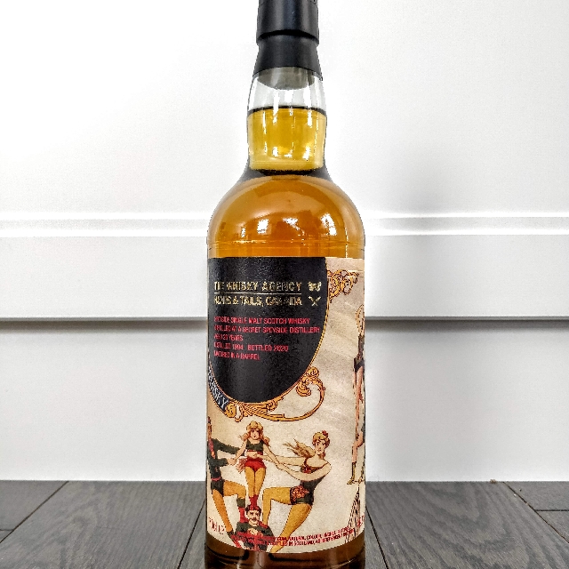 The Whisky Agency Secret Speyside Distillery 1994 26 Year Speyside Single Malt Scotch Whisky (Heads & Tails Canada)