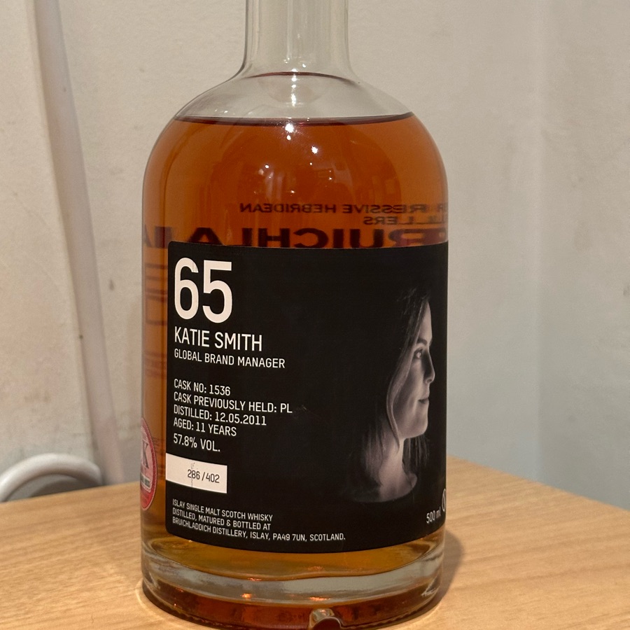 Bruichladdich Valinch Distillery Exclusive 65 Katie Smith