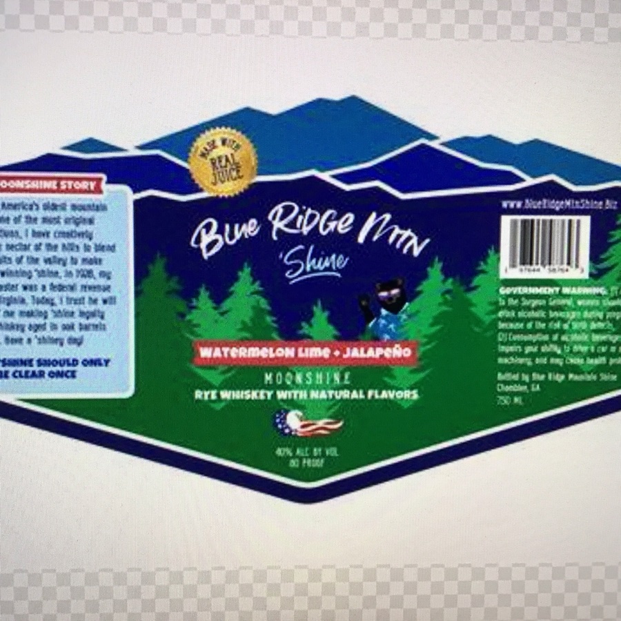 Blue Ridge Mtn 'Shine Watermelon Lime + Jalpeno