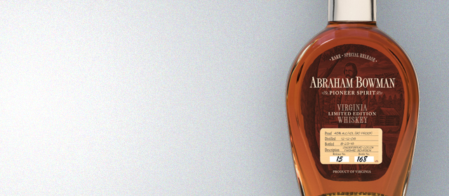 Abraham Bowman Gingerbread Cocoa Finished Bourbon